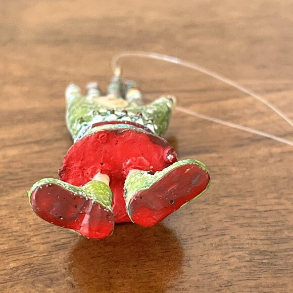 Department 56 Krinkles Patience Brewster Mini Fashion Ornament Green Glove 36613 - Picture 9 of 9